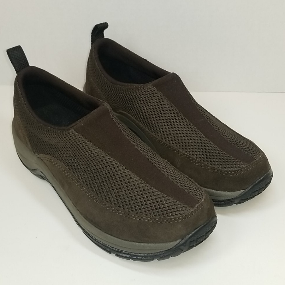 LL Bean Womens Size 7M Slip On Walking Mocs Loafer